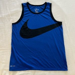 Nike Dri-Fit Tank Top, Blue